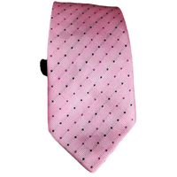 Pink Tie with Spots
