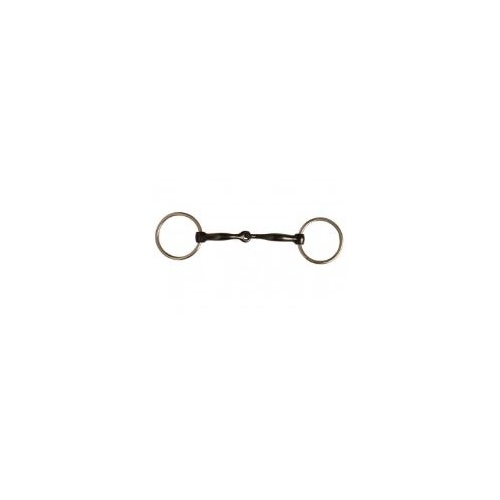 JP Korsteel Sweet Iron Jointed Loose Ring Med Snaffle Bit [SIZE: 5.5"]