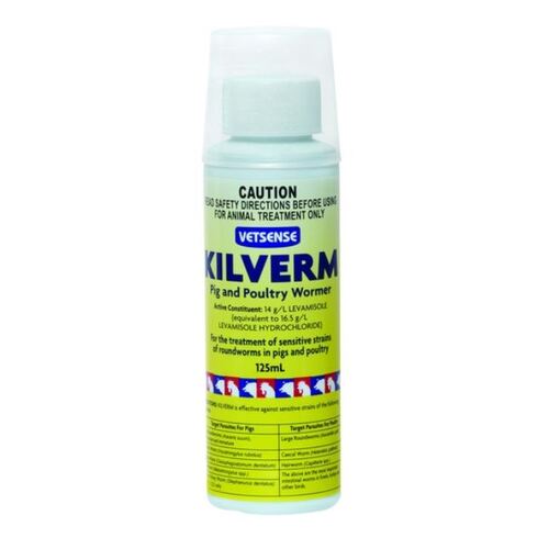 KILVERM Pig and Poultry Wormer [Size: 125ml]