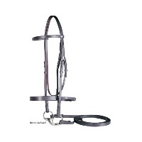 Flat Snaffle Bridle by Hansome