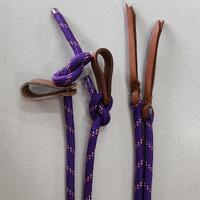 Double Split Rope Reins [COLOUR: PURPLE]