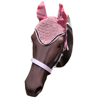 Horse Bling Bonnet - Cob Size -Pink