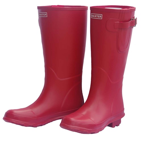 Baxter Waterford Welly - Red [Size: 8]