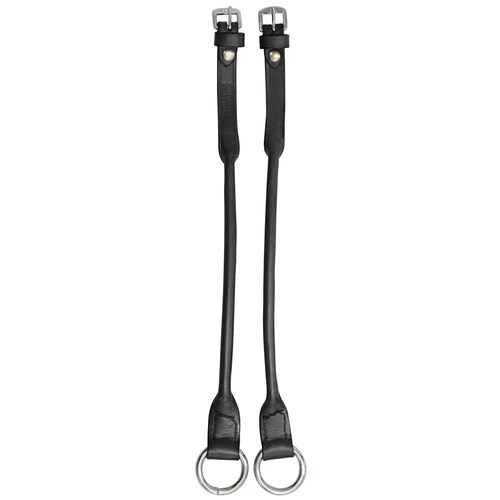 Rolled Gag Cheek Straps [COLOUR: BLACK]