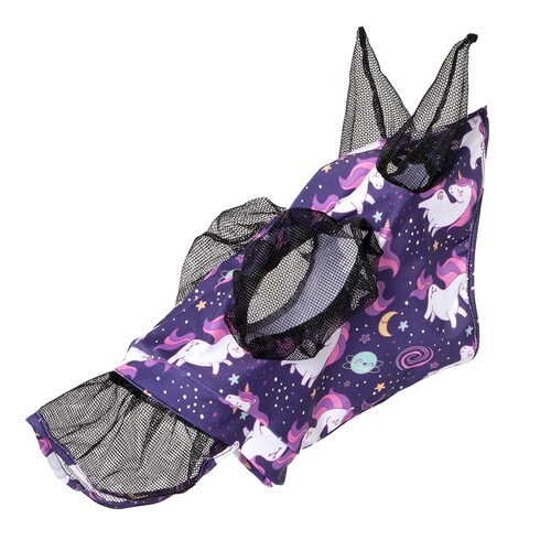 Lycra Fly Mask with skirt [Product Options FLY2656: PONY - UNICORN]