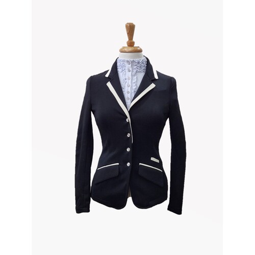 Christa Competition Show Jacket [Colour: Black] [Jacket Size: Adults Size 8]